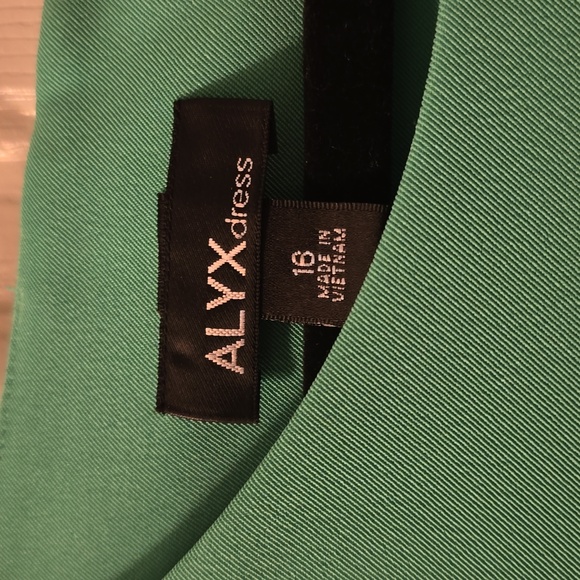 ALYX DRESS BRAND WOMEN'S PLUS SIZE MINT GREEN SLEEVELESS DRESS SIZE 16 - Picture 7 of 14